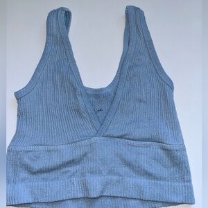 Urban Outfitters Out from Under Plunge Tank Top XS/S Light Blue